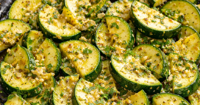 Lemon Herb Zucchini (Quick & Easy)