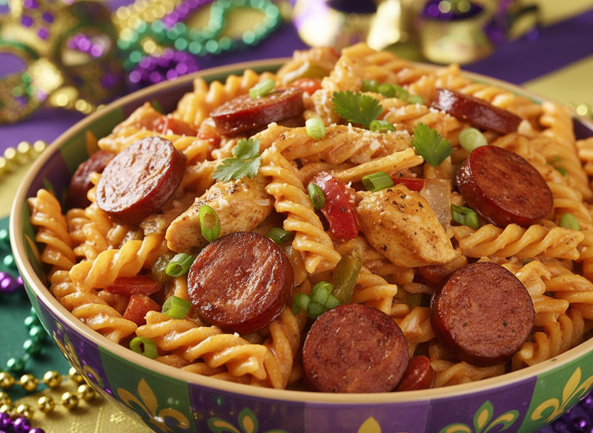 Cajun Chicken and Andouille Skillet (Easy One-Pan Dinner)