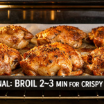 Baked chicken thighs