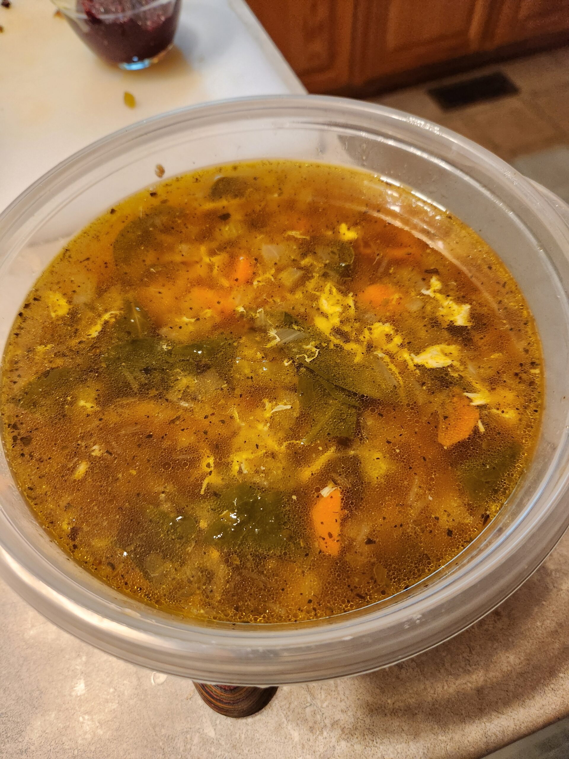 Low-Carb Italian Meatball Lemon Egg Soup – Diabetic-Friendly & Protein-Rich