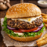 mushroom burger