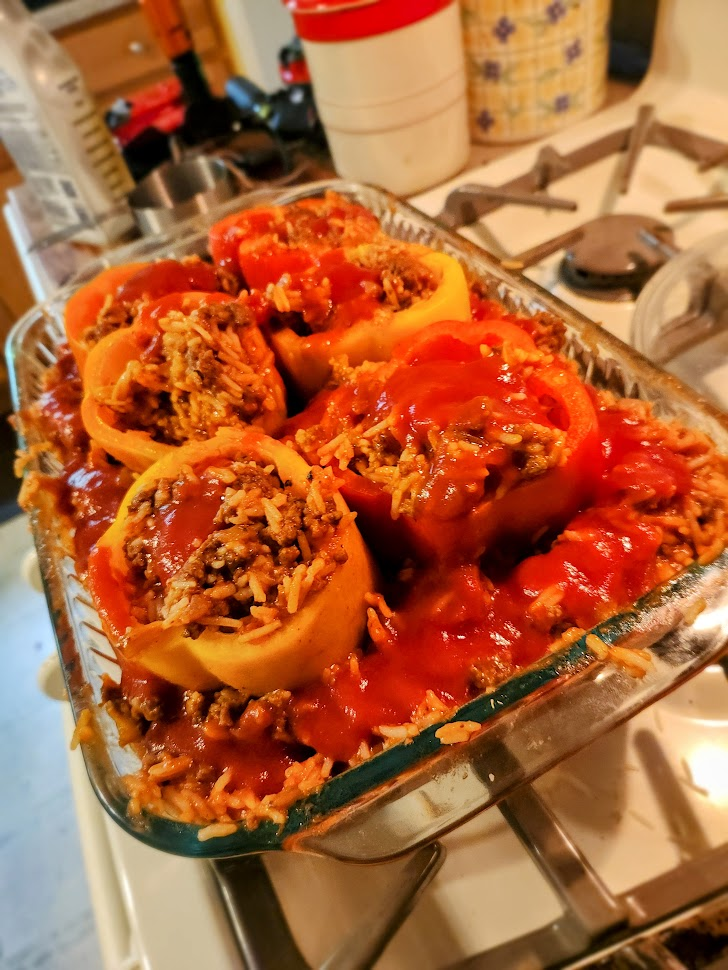 Diabetic-Friendly Stuffed Peppers with Lean Ground Beef and Brown Rice